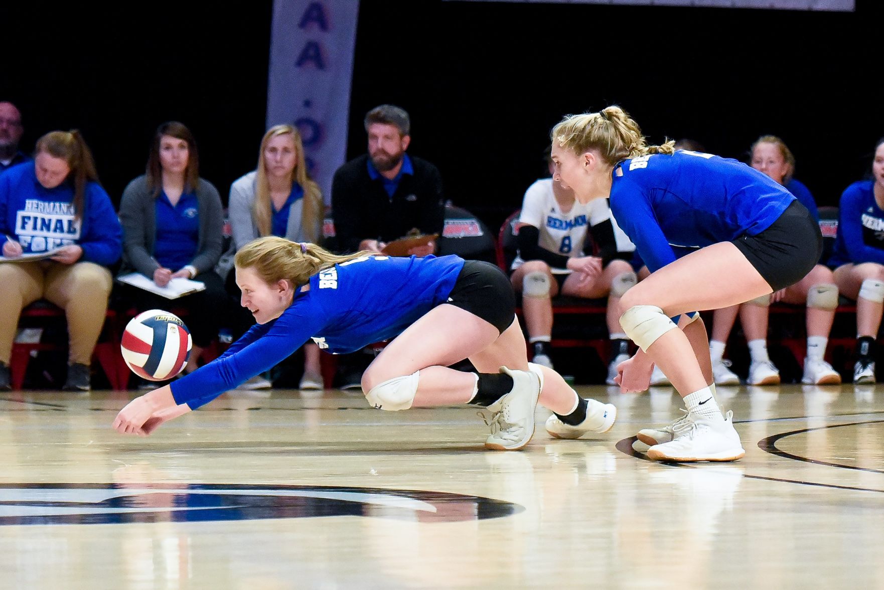 11/09/19 - Girls Volleyball - Class 2 state champ- Hermann vs St. Pius X